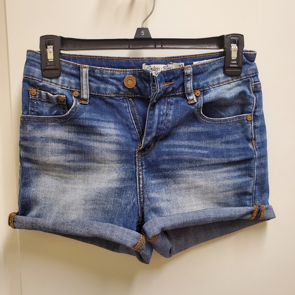 Indigo Rein Denim - INDIGO REIN | Roll-able Jean Shorts sz 3